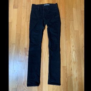 Vince black skinny jeans